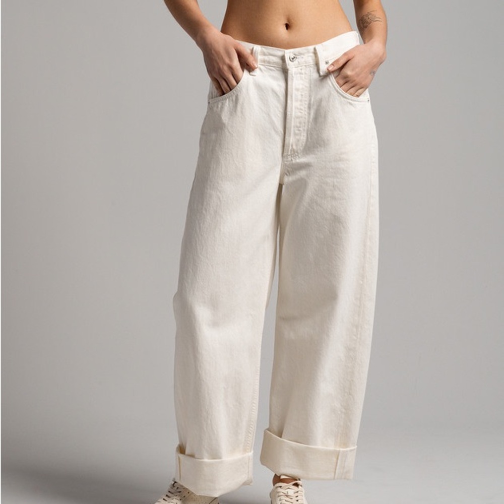 Citizens of Humanity Ayla White Pashmina Jeans